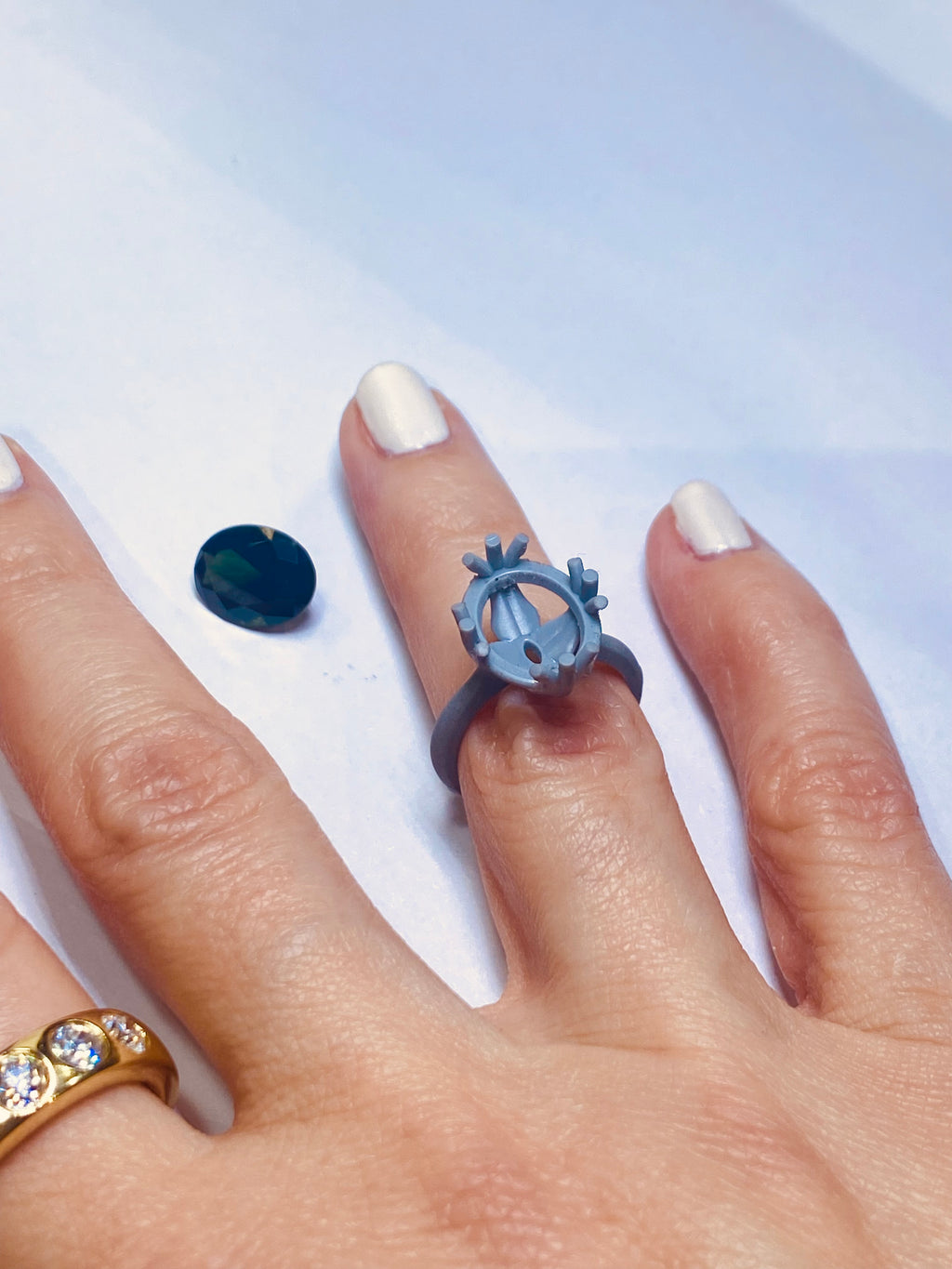 Sold Out ~ Sapphire Cocktail Ring