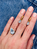 3ct Aquamarine Colett Set Ring