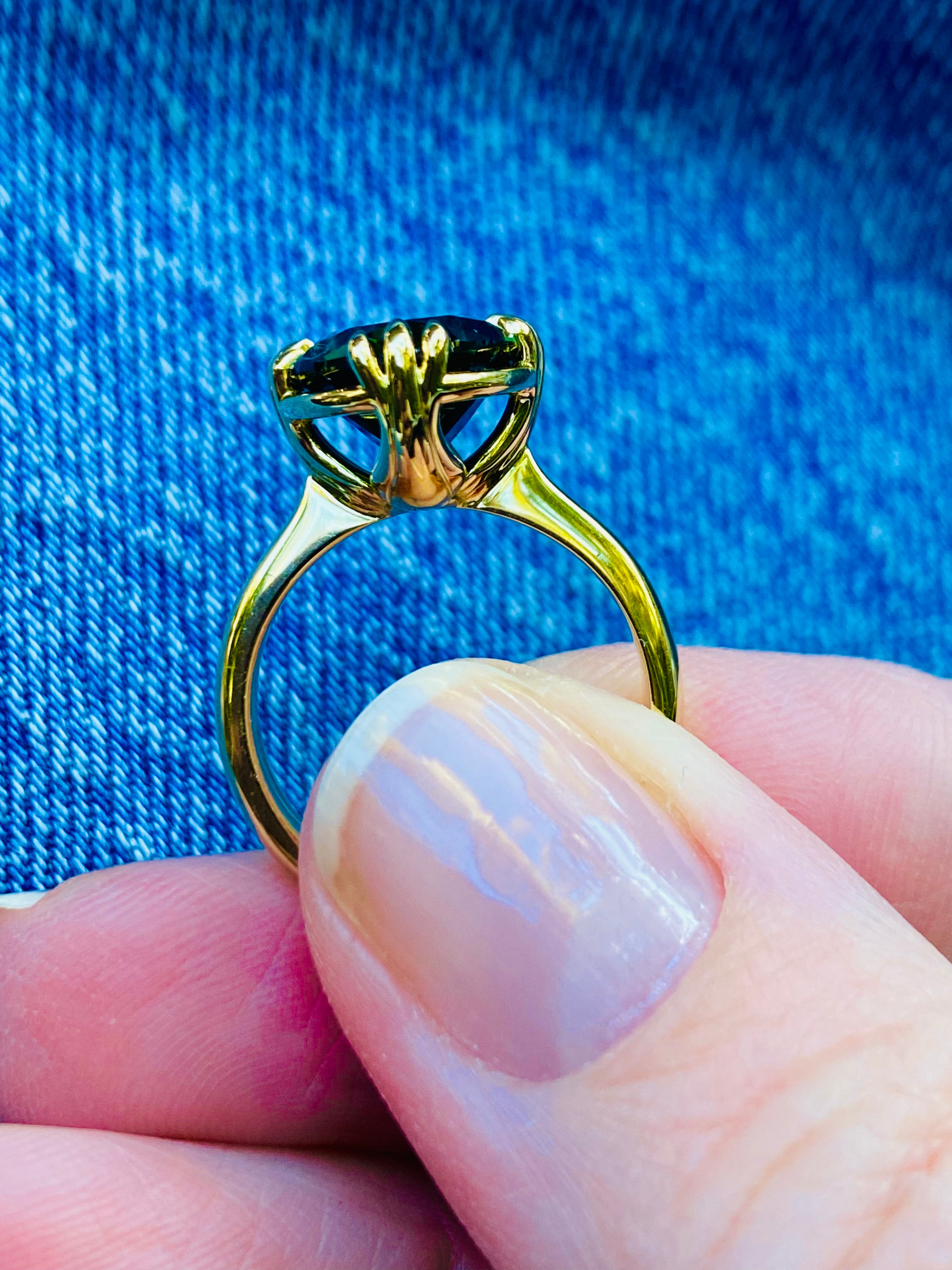 Sold Out ~ Sapphire Cocktail Ring