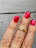 Sold Out ~ Mosaic Ring in Yellow Gold