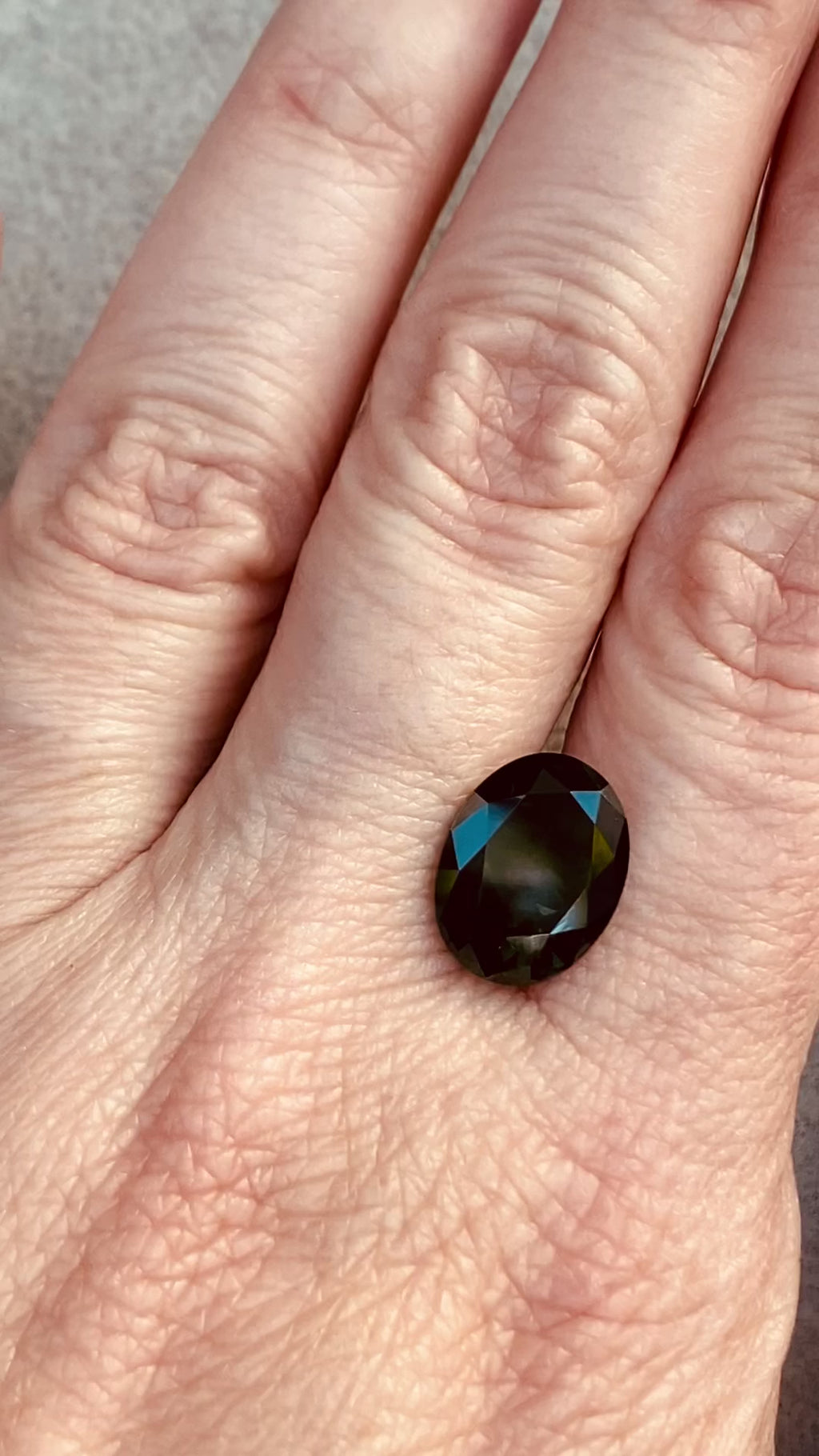 Sold Out ~ Sapphire Cocktail Ring